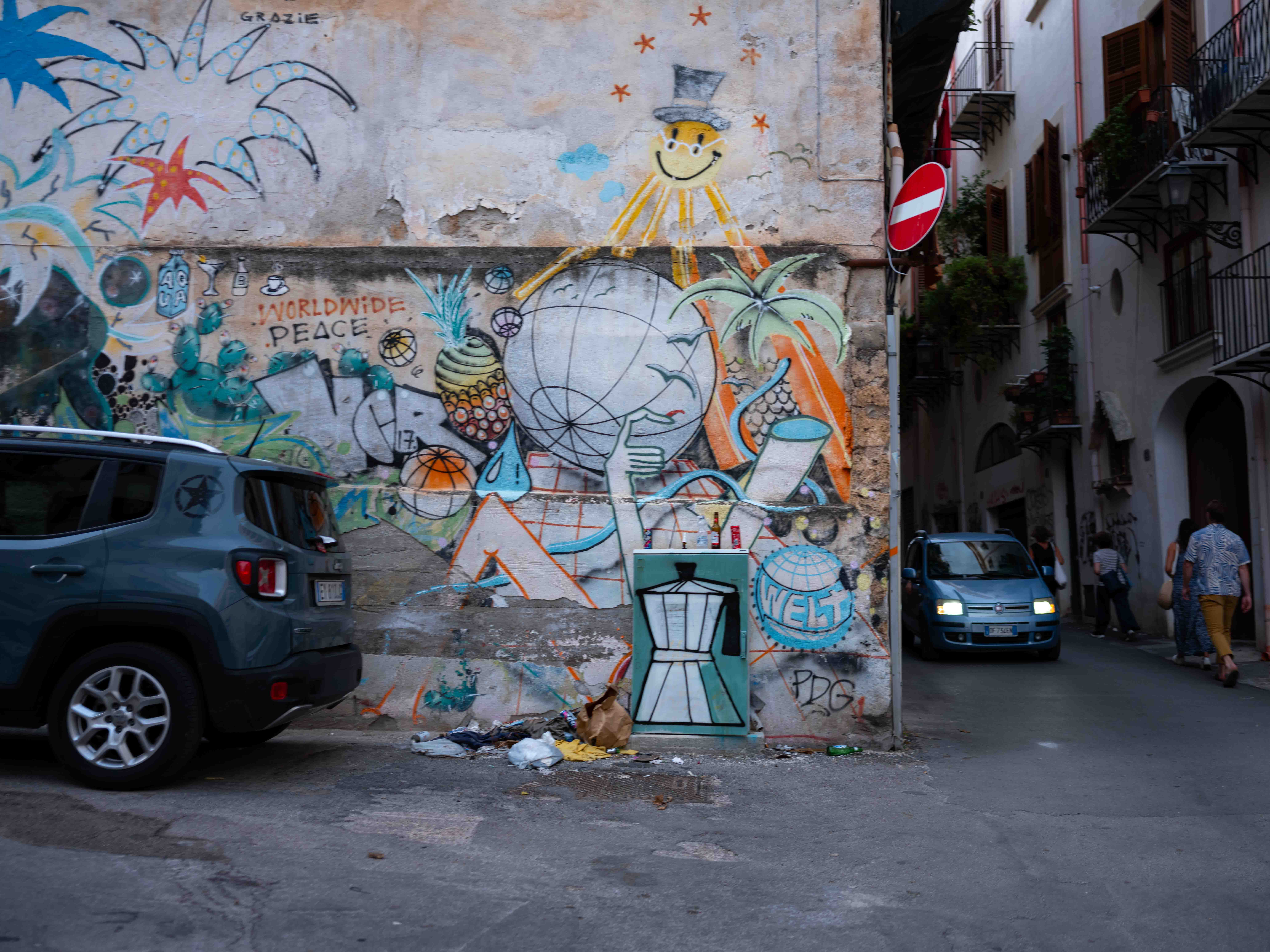 Photos from travel in Sicily, Fall 2024. Taormina, Noto, Palermo.